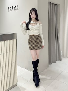 乃愛さん（レディース・158cm）の秋コーディネート