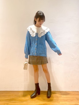 林奈緒美さん（レディース・167cm）の秋コーディネート