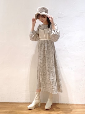 林奈緒美さん（レディース・167cm）の秋コーディネート