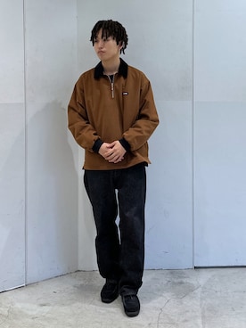 「XLARGE（エクストララージ）のアイテム（その他アウター）」を使った、いちろさん（メンズ・173cm）の秋コーディネート