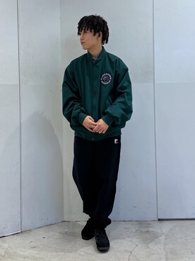 「XLARGE（エクストララージ）のアイテム（その他アウター）」を使った、いちろさん（メンズ・173cm）の秋コーディネート