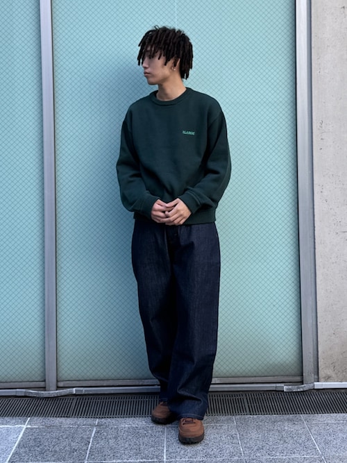 早い者勝ち XLARGE FLAT DYNAMITE CREWNECK KNIT インパクト◎ セール】STANDARD LOGO CREWNECK KNIT（ニット/セーター