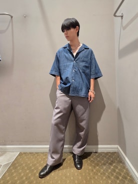 「PADRONE（パドローネ）のアイテム」を使った、Shunさん（メンズ・167cm）の夏コーディネート