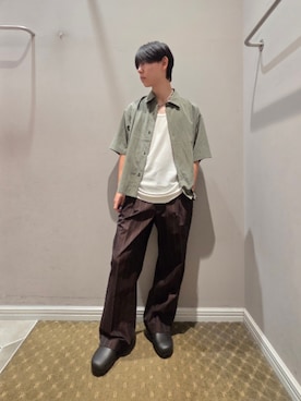 「HAVERSACK（ハバーザック）のアイテム」を使った、Shunさん（メンズ・167cm）の夏コーディネート