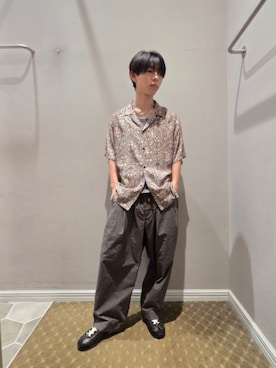 「HAVERSACK（ハバーザック）のアイテム」を使った、Shunさん（メンズ・167cm）の夏コーディネート