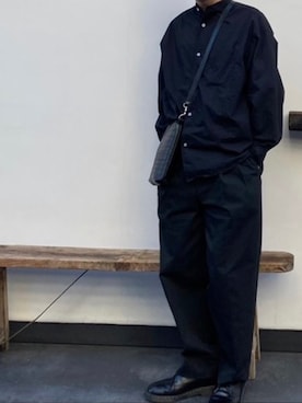 「marka（マーカ）のアイテム（パンツ）」を使った、yamada1331さん（メンズ・176cm）の春コーディネート