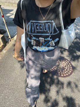 「muleboy（ミュールボーイ）のアイテム（シューズ）」を使った、iamhitomisさん（レディース・170cm）の夏コーディネート