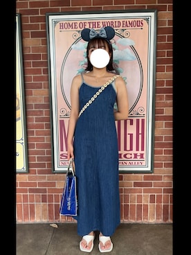 「muleboy（ミュールボーイ）のアイテム（シューズ）」を使った、iamhitomisさん（レディース・170cm）の夏コーディネート