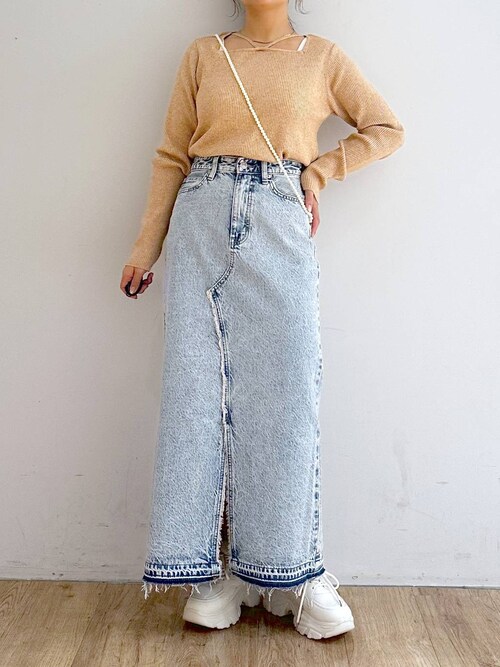 mimu(LOWRYS FARM 本部)｜LOWRYS FARMのスカートを使ったコーディネート - WEAR
