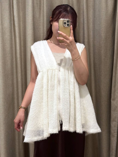 セール】フェザーZIPベスト 495535（ベスト）｜LOWRYS FARM