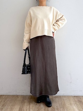 mimuさん(レディース・154cm)の冬コーディネート