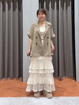 mimuさん（レディース・154cm）の夏コーディネート