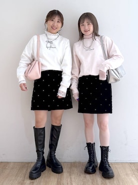 mimuさん（レディース・154cm）の冬コーディネート