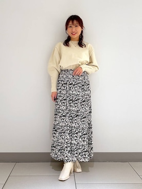 mimuさん（レディース・154cm）の冬コーディネート