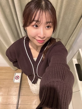 「LOWRYS FARM（ローリーズファーム）のアイテム（タンクトップ）」を使った、mimuさん（レディース・154cm）の秋コーディネート