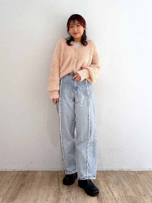 mimu(LOWRYS FARM 本部)｜LOWRYS FARMのニット/セーターを使ったコーディネート - WEAR