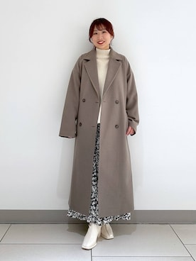 mimuさん（レディース・154cm）の冬コーディネート