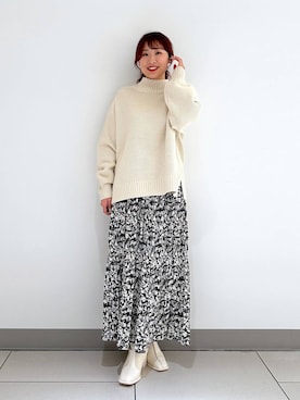 mimuさん（レディース・154cm）の冬コーディネート