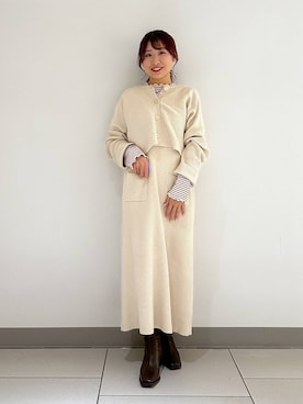 mimuさん（レディース・154cm）の冬コーディネート