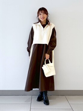 mimuさん(レディース・154cm)の冬コーディネート