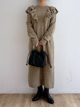 mimuさん(レディース・154cm)の冬コーディネート