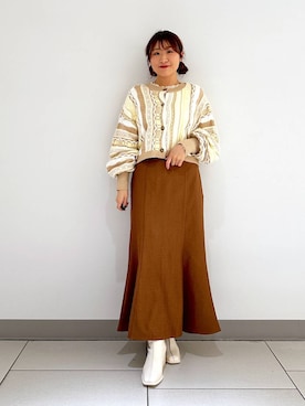 mimuさん（レディース・154cm）の冬コーディネート