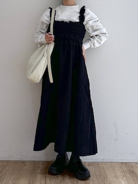 mimuさん（レディース・154cm）の冬コーディネート