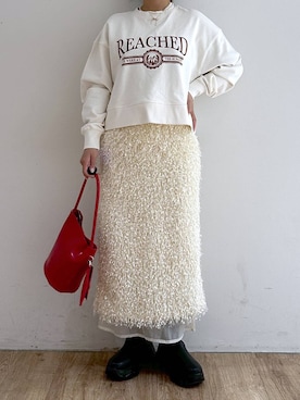 mimuさん（レディース・154cm）の冬コーディネート