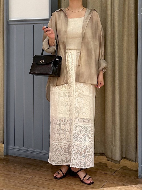 セール】パッチワークレーススカート 328000（スカート