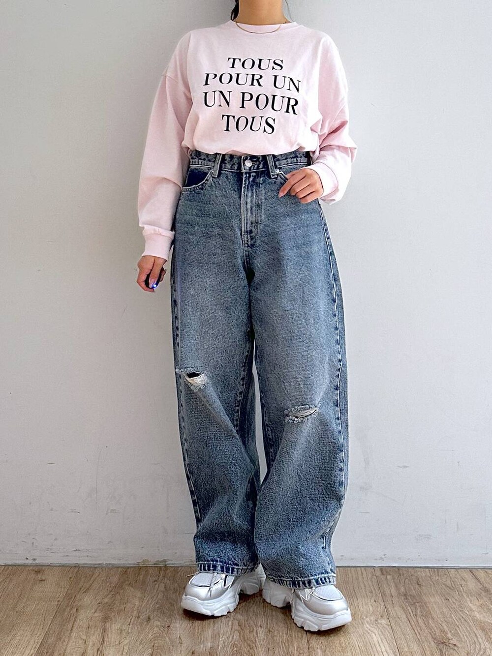 mimu(LOWRYS FARM 本部)｜LOWRYS FARMのTシャツ/カットソーを使ったコーディネート - WEAR