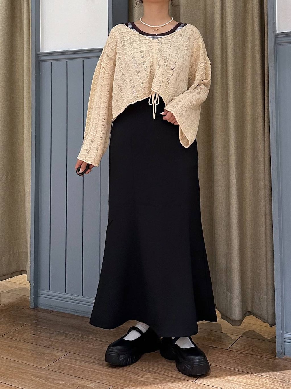 LOWRYS FARM（ローリーズファーム）の「ウールライクマーメイド