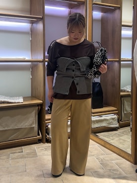 モリさん(レディース・151cm)の秋コーディネート