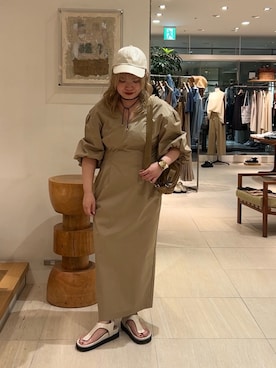 「150cm台コーデ」｜「アイテム（ハンドバッグ）」を使った、モリさん（レディース・151cm）の春コーディネート