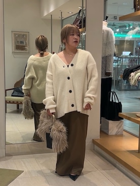 「アイテム（その他アンダーウェア/インナー）」を使った、モリさん（レディース・151cm）の秋コーディネート