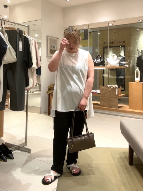 【-3kg見えパンツ】【リニューアル！】ジャージーテーパードパンツ