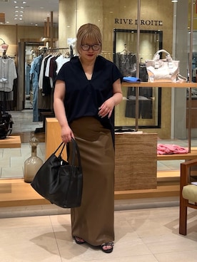 「アイテム（サングラス）」を使った、モリさん（レディース・151cm）の夏コーディネート