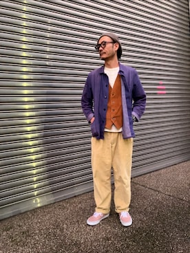 「HAMILTON(ハミルトン)のアイテム」を使った、frisbyさん(メンズ・177cm)の春コーディネート