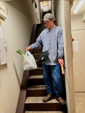 「Danner（ダナー）のアイテム（シューズ）」を使った、frisbyさん（メンズ・177cm）の春コーディネート