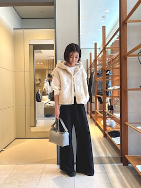 「アイテム（ハンドバッグ）」を使った、gg_chie.yさん（レディース・158cm）の秋コーディネート