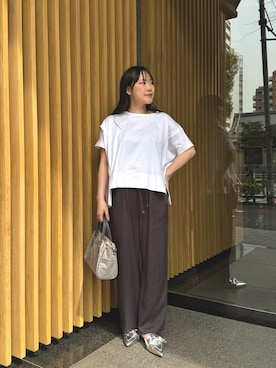 「大人可愛い、春」｜723ncさん（レディース・160cm）の春コーディネート