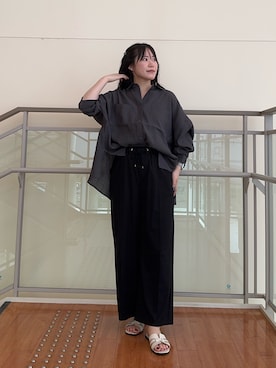 723ncさん（骨格ナチュラル・レディース・160cm）の夏コーディネート
