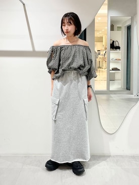 「154cm」｜うえさん（レディース・154cm）の夏コーディネート