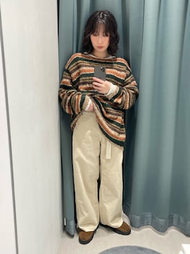 「アイテム（その他シューズ）」を使った、うえさん（レディース・154cm）の秋コーディネート