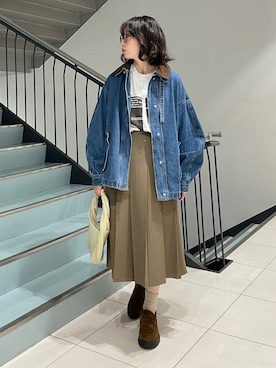 「アイテム（その他シューズ）」を使った、うえさん（レディース・154cm・20代）の秋コーディネート