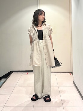 うえさん(レディース・154cm)の夏コーディネート