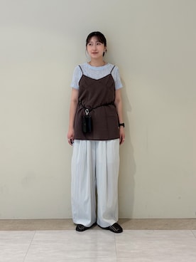 うえさん(レディース・154cm)の夏コーディネート
