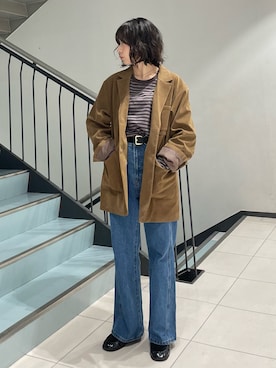 うえさん（レディース・154cm）の秋コーディネート