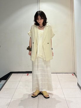 うえさん（レディース・154cm）の夏コーディネート