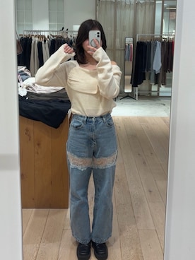 「mystic」｜uchida airiさん（レディース・160cm）の冬コーディネート