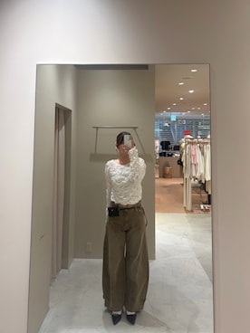 「mystic（ミスティック）のアイテム（ファッション雑貨）」を使った、airiさん（レディース・160cm）の秋コーディネート